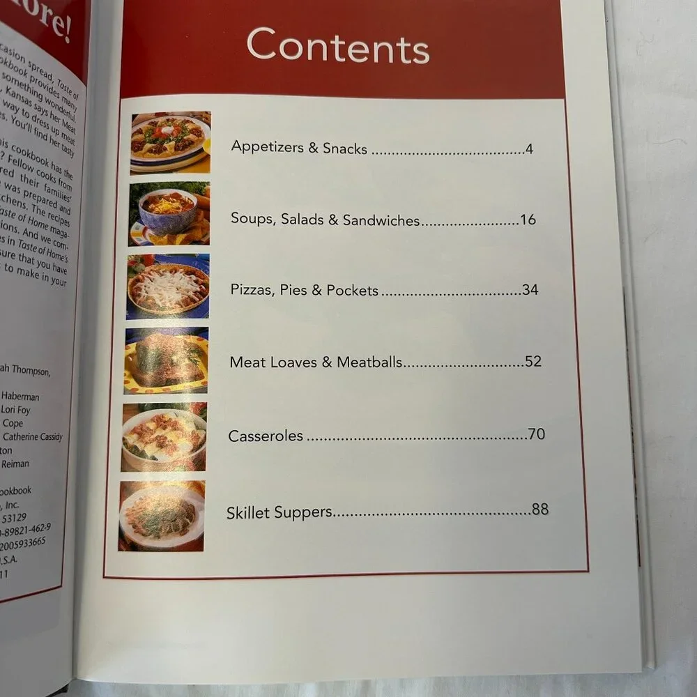 Taste of Home Ground Beef & Best of Country Casseroles Cookbooks Reiman Media